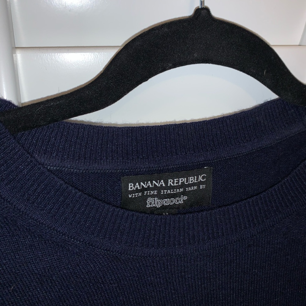Dark blue sweater